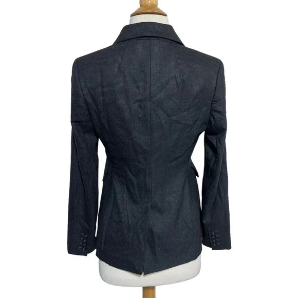 Body by Victoria women’s size 2 grey tweed 2 button blazer Office Siren - Picture 5 of 7
